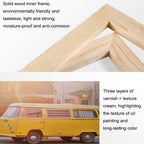Solid Wood Inner Frame Living Room Painting Wall Decoration Painting