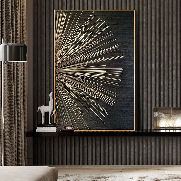 Solid Wood Inner Frame Living Room Painting Wall Decoration Painting