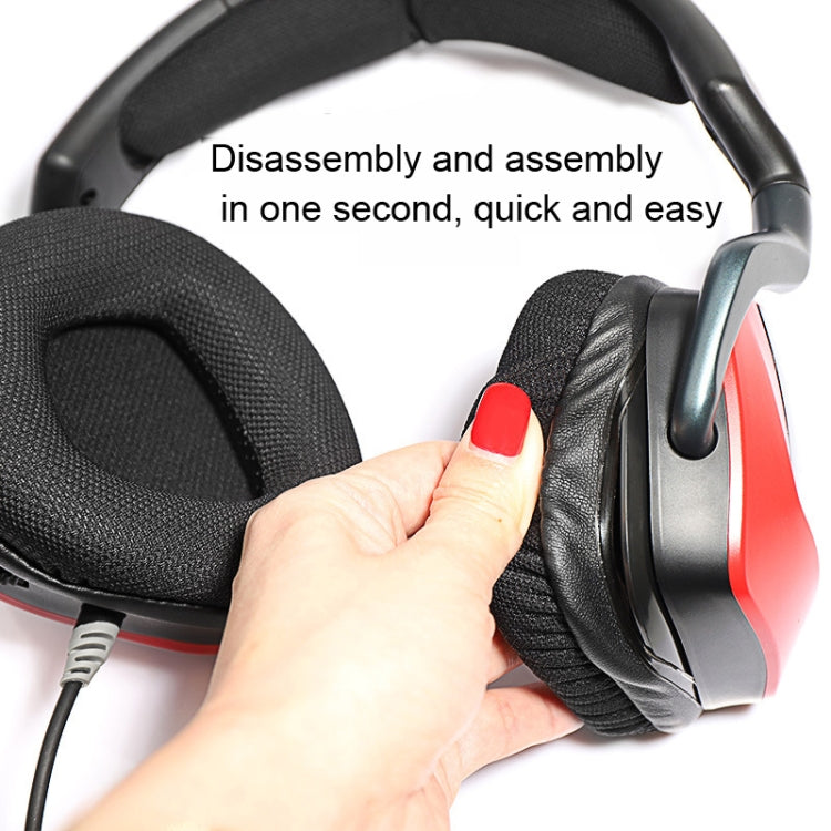 2 PCS Replacement Earpads for Corsair Void Pro Elite, Style: