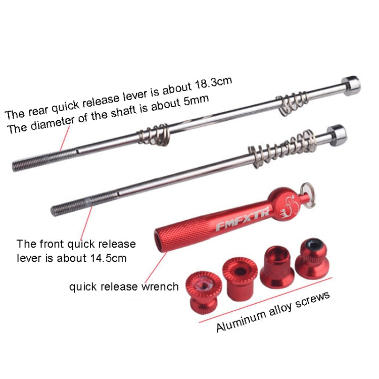 FMFXTR Mountain Bicycles Flower Drum Fast Disassembly Rod