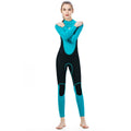 SLINX Women Slim Sun Protection Warm Wetsuit Long -Sleeved Full Body Snorkeling Surfing