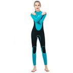 SLINX Women Slim Sun Protection Warm Wetsuit Long -Sleeved Full Body Snorkeling Surfing