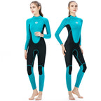 SLINX Women Slim Sun Protection Warm Wetsuit Long -Sleeved Full Body Snorkeling Surfing