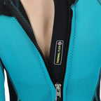 SLINX Women Slim Sun Protection Warm Wetsuit Long -Sleeved Full Body Snorkeling Surfing