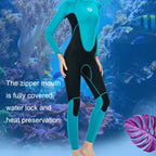 SLINX Women Slim Sun Protection Warm Wetsuit Long -Sleeved Full Body Snorkeling Surfing