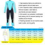 SLINX Women Slim Sun Protection Warm Wetsuit Long -Sleeved Full Body Snorkeling Surfing