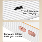 JF801 Desktop Simulation Flame Aroma Diffuser Humidifier