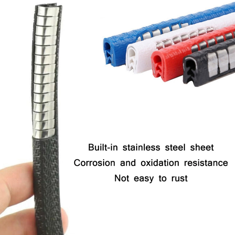 5m U-shaped Non-stick Car Rubber Seal Bumper