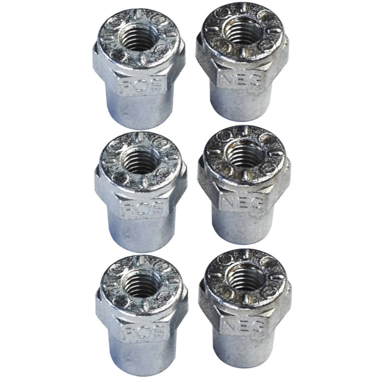 Car Battery Pile Header Circular Column Battery Maintenance Modification Accessories, 3 Pairs