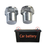 Car Battery Pile Header Circular Column Battery Maintenance Modification Accessories, 3 Pairs
