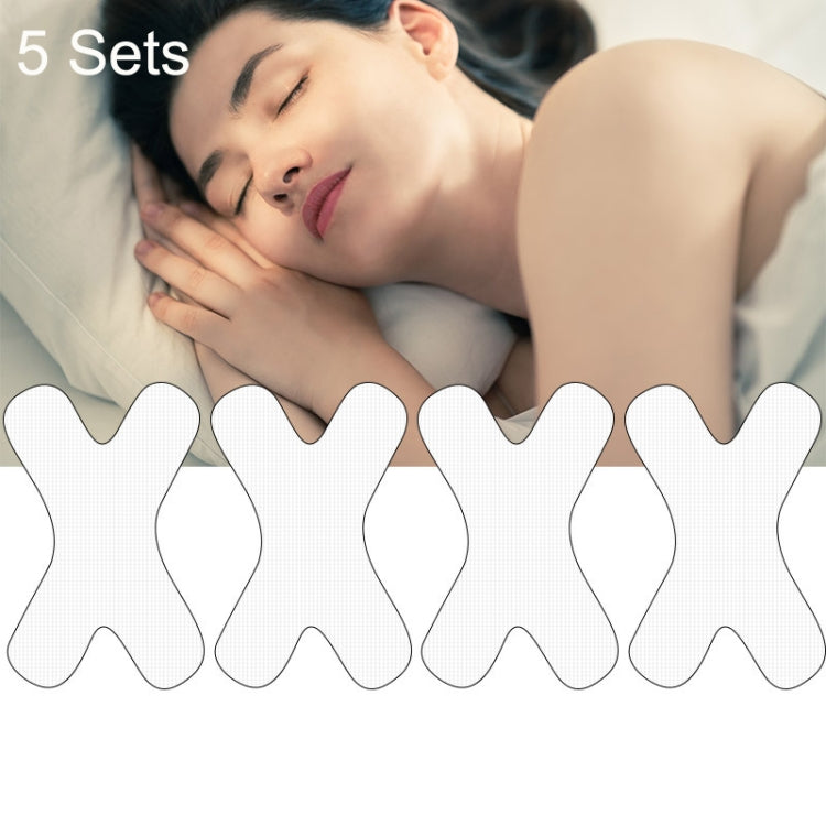 5 Sets Adult Child Night Anti Snoring Sticker Prevent Snoring