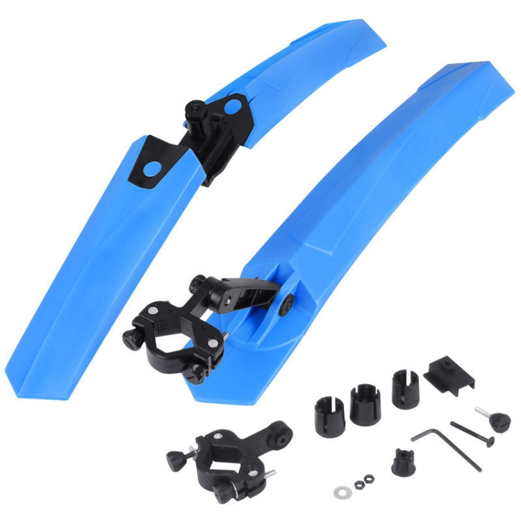 2632 Bicycle Quick Release Mudguards, Style: — Ordinary (Blue)