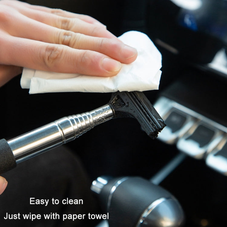 Portable Retractable Car Defogger Rearview Mirror Wiper