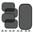 Non-Porous Suction Cup Car Mesh Sunshade