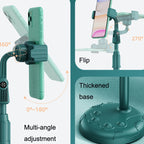 2 PCS Mobile Phone Live Bracket Computer Desktop Online Class Telescopic Overhead Frame — view 8