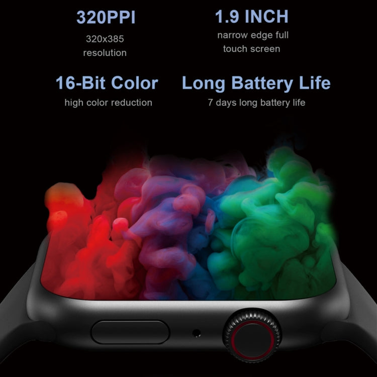 HD7max 1.9 Inch Multifunctional Waterproof Smart Watch with NFC Function