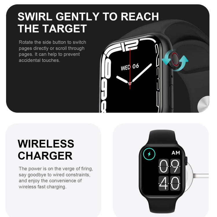 HD7max 1.9 Inch Multifunctional Waterproof Smart Watch with NFC Function