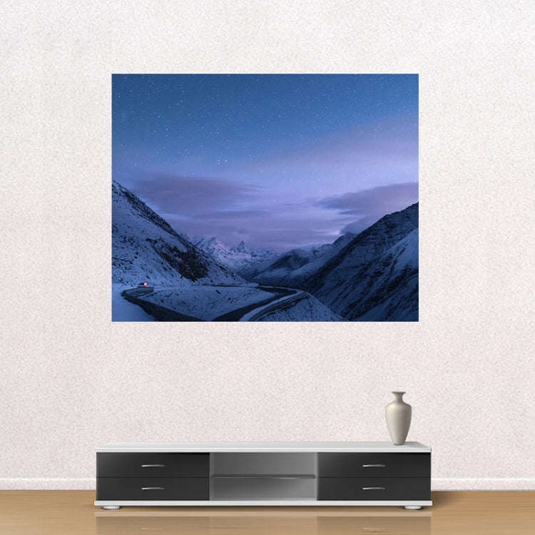 Folding Metal Anti-Light HD Projection Curtain, Size: — 72 inch 4:3 148x105cm