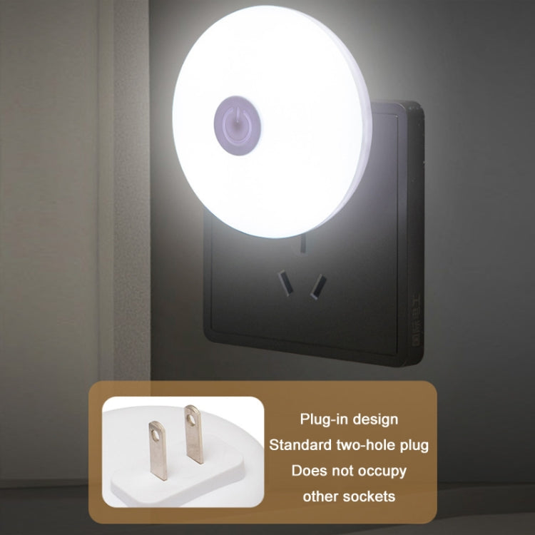 4 PCS LED Dimmable Energy-saving Plug-in Night Light, CN Plug — view 4