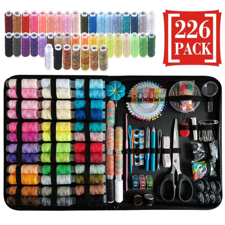 Multifunctional Portable Sewing Box Set, 226 In 1