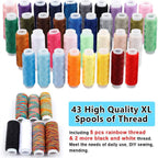 Multifunctional Portable Sewing Box Set, 226 In 1