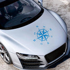 D-336 Car Compass Graphic Sticker Hood Car Body Universal Sticker — view 8