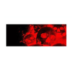 D-954 Flame Skeleton Rear Window Pattern Sticker Truck SUV Behind Wind Glass Stickers