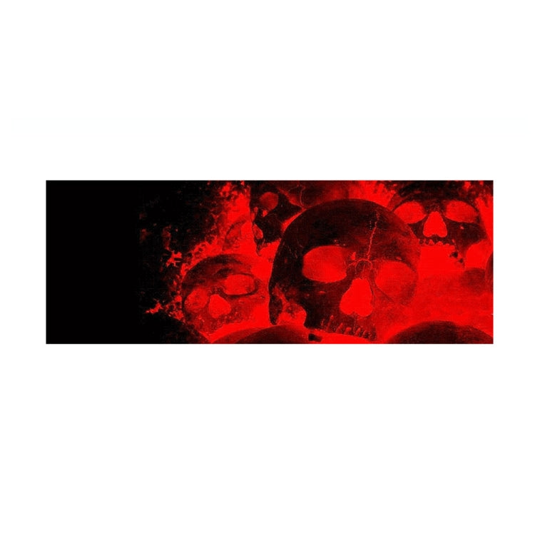 D-954 Flame Skeleton Rear Window Pattern Sticker Truck SUV Behind Wind Glass Stickers