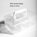 Portable Medicine Box Home Medicine Plastic Storage Box, Style: — view 6
