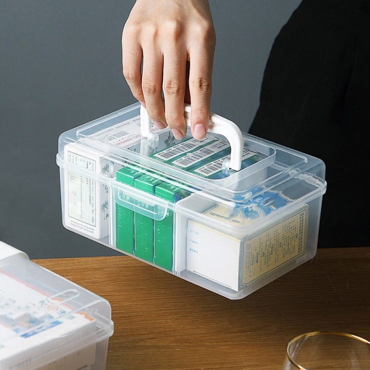 Portable Medicine Box Home Medicine Plastic Storage Box, Style: — view 7