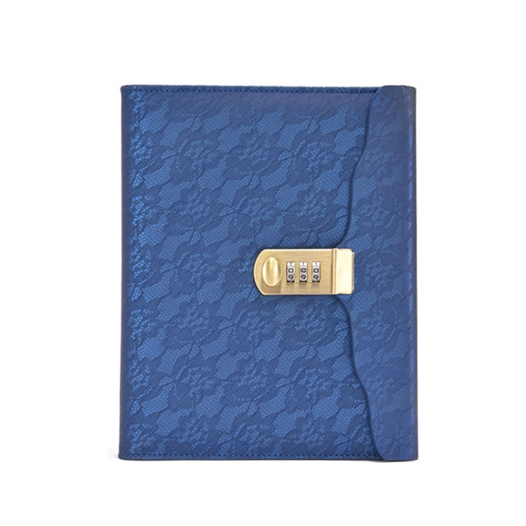 WZJZ0114 A5 Imitation Leather Thickened Password Notebook