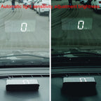 Speed Water Temperature Raising Instrument Panel HD Projector, Wireless Car OBD