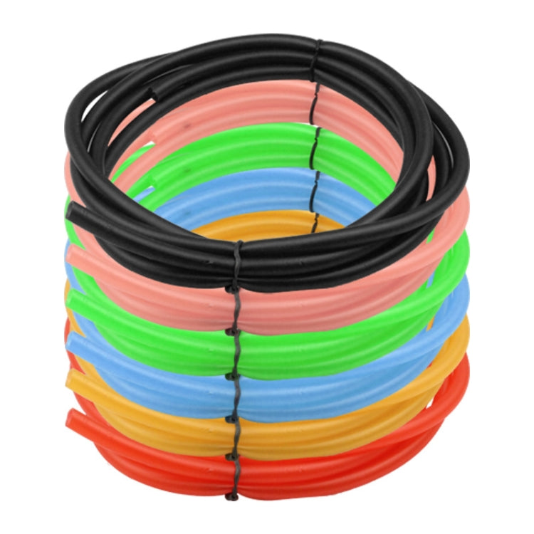 10PCS Motorcycle Modification Oil Pipe Rubber Gasoline Pipe, Length: 1m