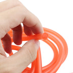 10PCS Motorcycle Modification Oil Pipe Rubber Gasoline Pipe, Length: 1m