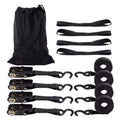 Motorcycle Car Fixed Cargo Ratchet Straps Trailer Tensioner