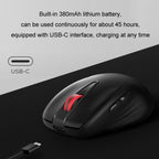 Lenovo Thinkplus High-Precision Wireless Mouse Ergonomic Design Gaming Office Mouse
