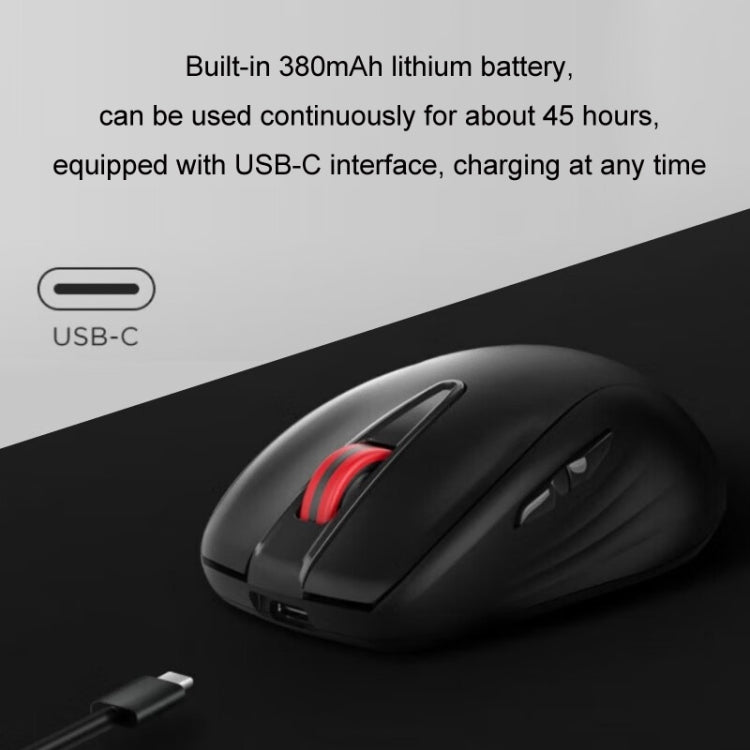 Lenovo Thinkplus High-Precision Wireless Mouse Ergonomic Design Gaming Office Mouse
