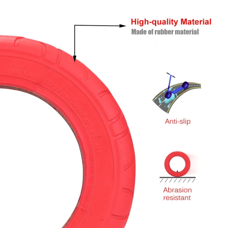 10 x 2 P1069 Inflatable Solid Tire for XiaoMi Mijia M365 Pro, Style：