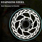 RACEWORK RS6 Mountain Bike Mid-lock Discs, Diameter: