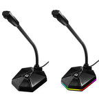 Metal Hose Meeting Desktop Microphone, Spec: — USB Version (Black)