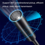 RGB Lighting Effect Computer Desktop Microphone — view 3