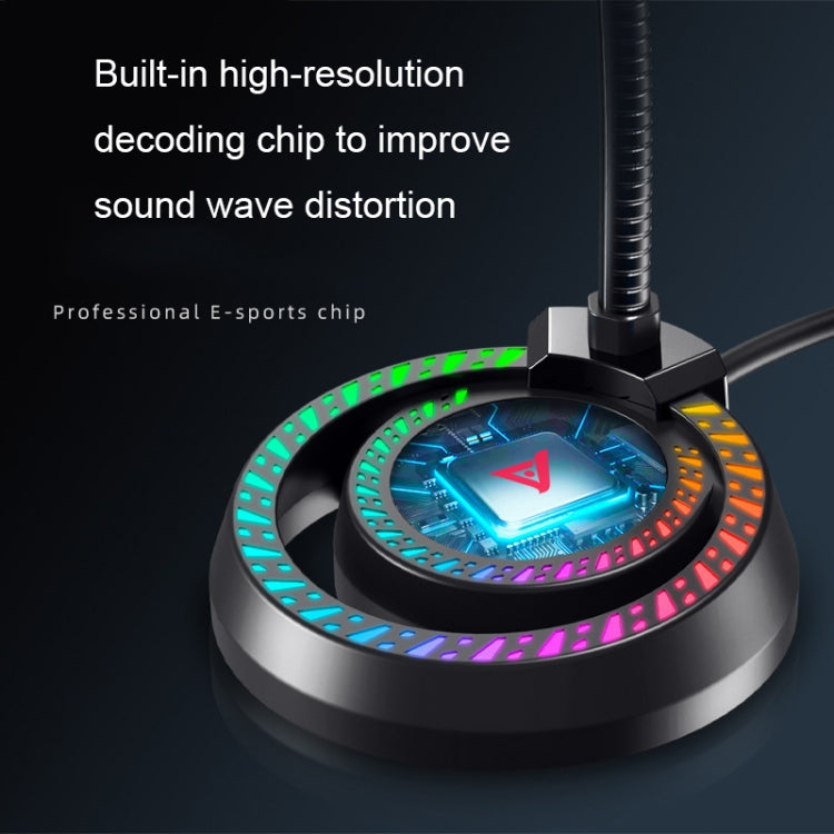 RGB Lighting Effect Computer Desktop Microphone — view 7