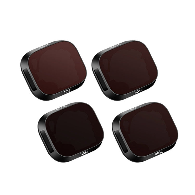 RCSTQ Aluminum Alloy Adjustable Filter Accessories for DJI Mini 3 Pro, Style: UV+CPL+ND8+ND16+ND32+ND64 6 In 1 — ND64