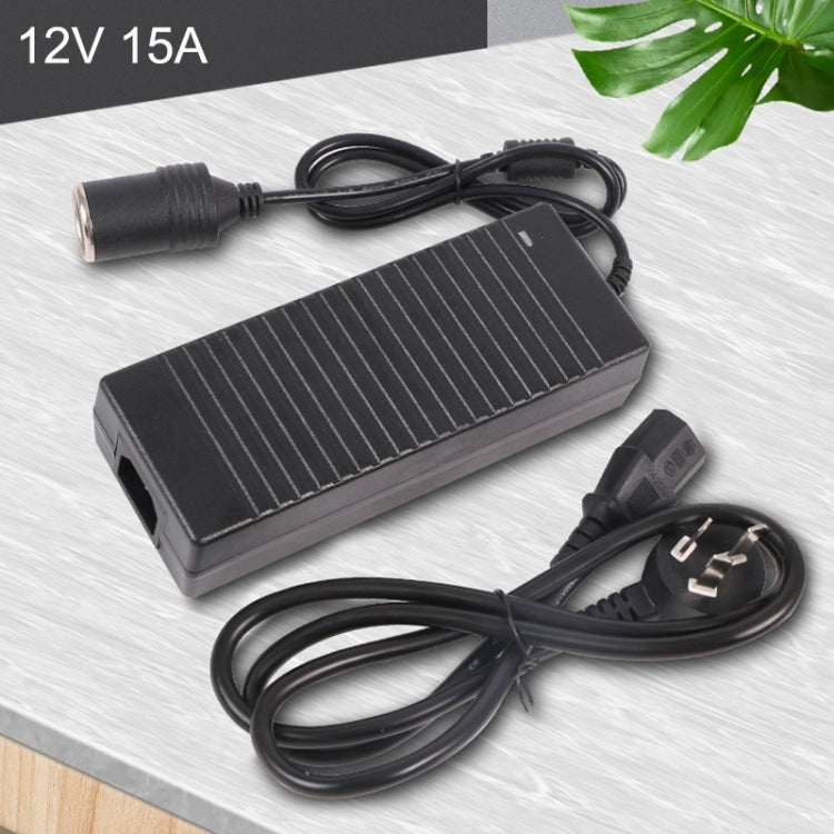 220V To 12V Power Converter 10A15A Car to Household Power Adapter, Plug Type:
