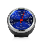 Mini Car Dashboard Thermometer Hygrometer Mechanical Decoration