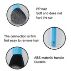 Car Details Soft Bristle Interior Brush Crevice Cleaning Brush, Style: