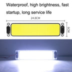 2PCS Car Cab LED Reading Light COB Truck Interior Light Dome Lamp