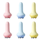 Inner Leg Exercise Muscle Relaxation Abdominal Shaping Roller Massager — Yellow Magnetic Ball Box