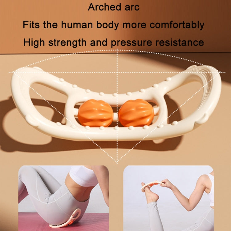 Massage Stretching Yoga Assisted Ring With Raised Point Roller — view 5
