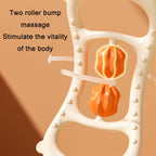Massage Stretching Yoga Assisted Ring With Raised Point Roller — view 6